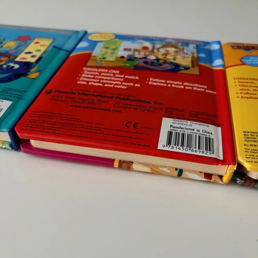 Little first look and find Pixar Disney Storybook Collection - 3 books